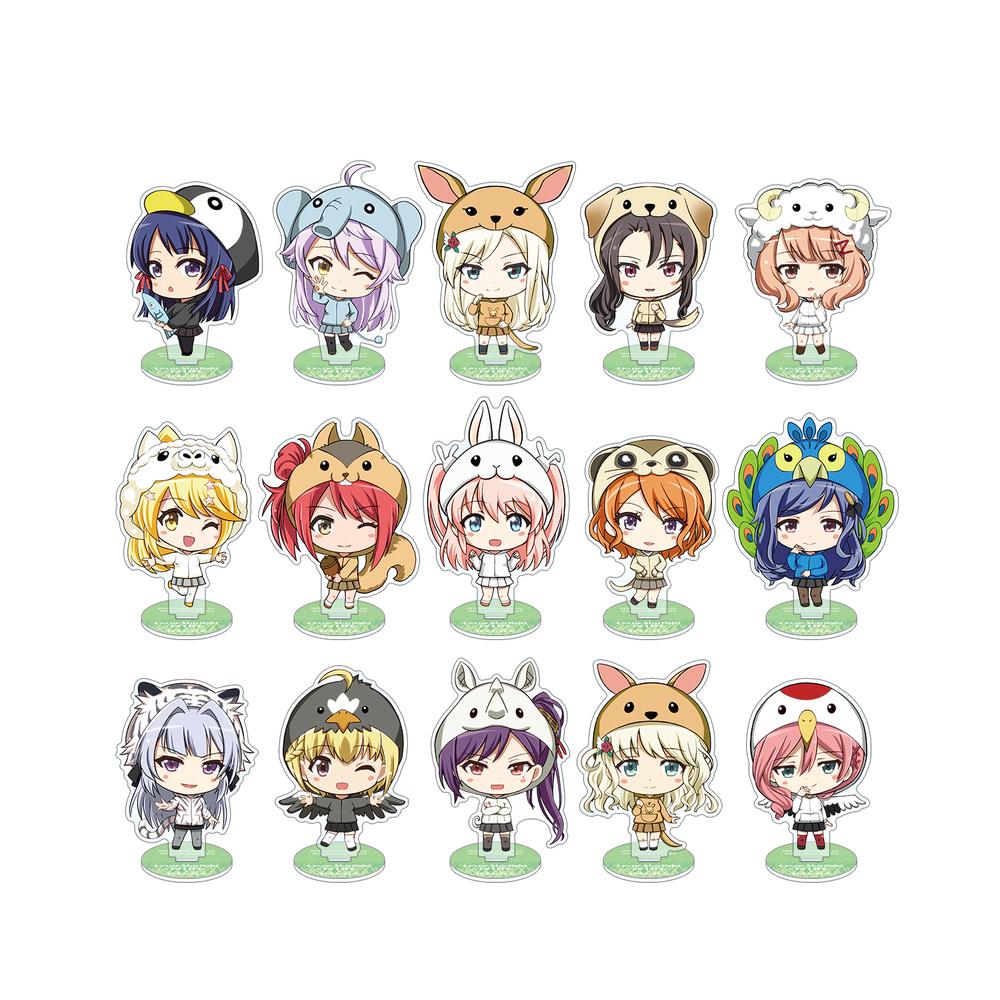 『少女☆歌劇 レヴュースタァライト -Re LIVE-』東武動物公園コラボ トレーディング ちびキャラ アクリルスタンド Ver.B(単位/BOX)【202601再販】