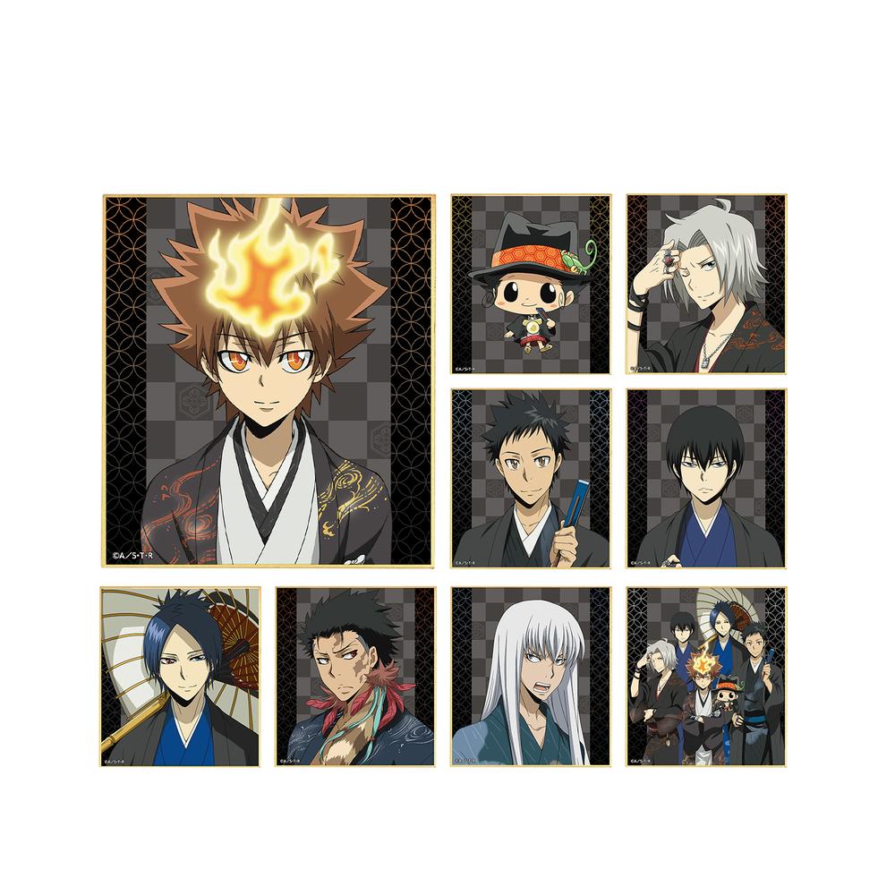 『家庭教師ヒットマンREBORN!』トレーディング 描き下ろしイラスト 和服Ver. ミニ色紙(単位/BOX)【202512再販】