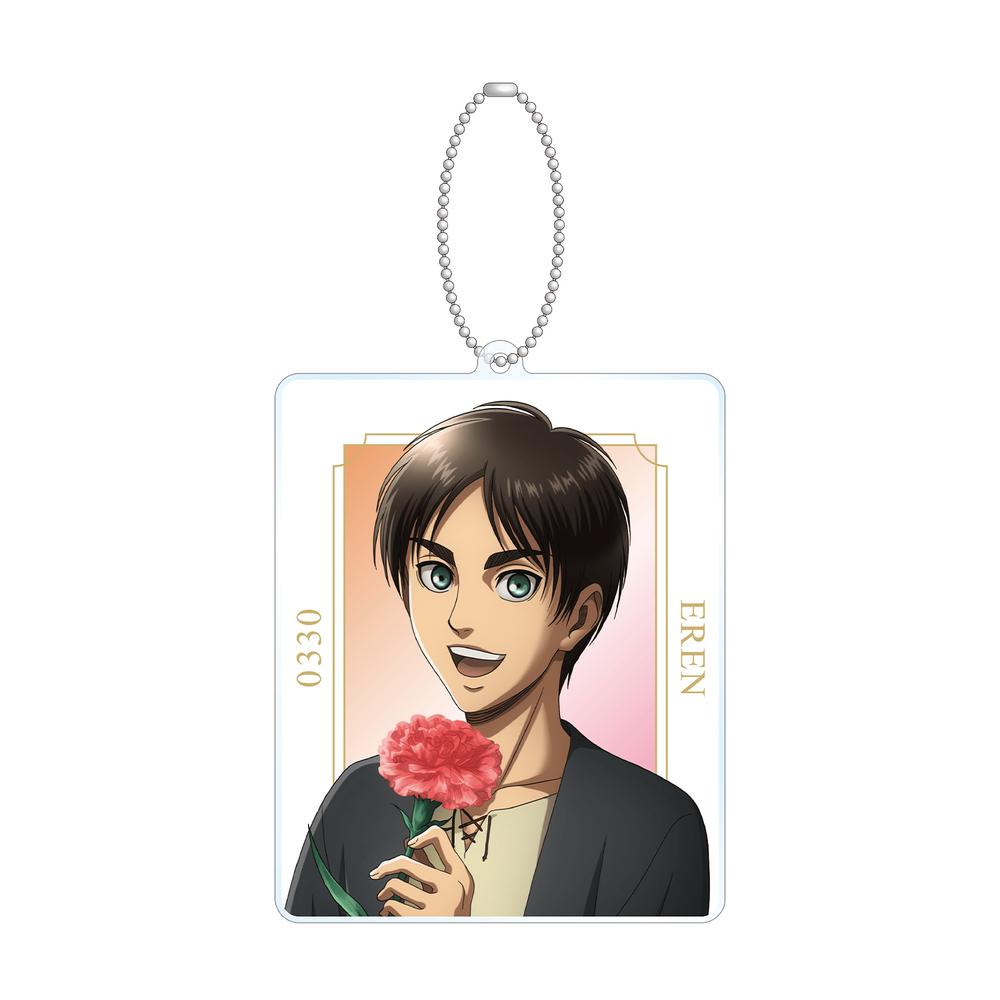 進撃の巨人 WIT STUDIO原画展 アクリルキーホルダー エレン リヴァイ