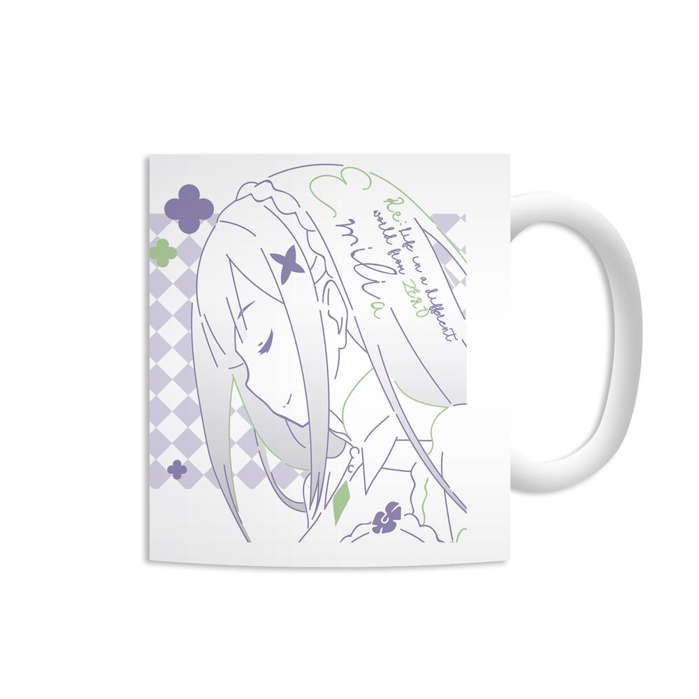 『Re:ゼロから始める異世界生活』エミリア lette-graph マグカップ【202506再販】