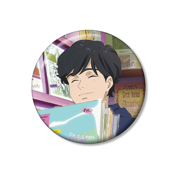 『BANANA FISH』描き下ろしイラスト 奥村英二 レコードショップver. 缶バッジ【202411再販】