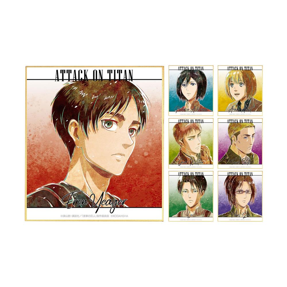 『進撃の巨人』トレーディング Ani-Art ミニ色紙 vol.2(単位/BOX)【202604再販】