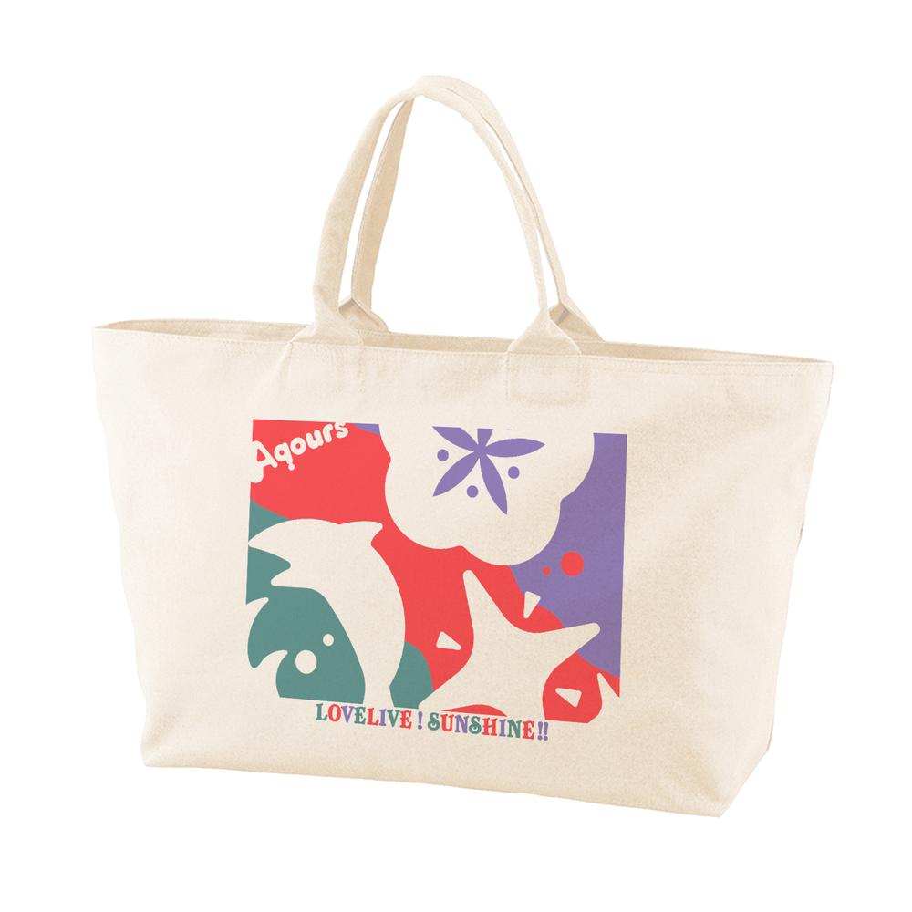 『ラブライブ!サンシャイン!!』3年生アイコン BIGジップトートバッグ【202510再販】