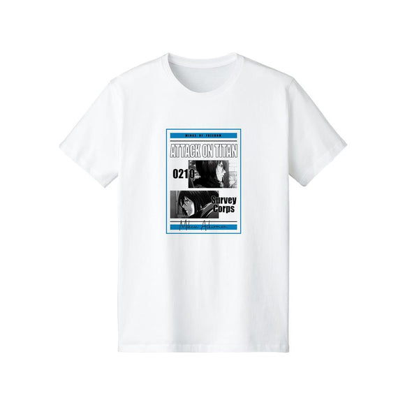 『進撃の巨人』ミカサ Tシャツ vol.2メンズ【202411再販】