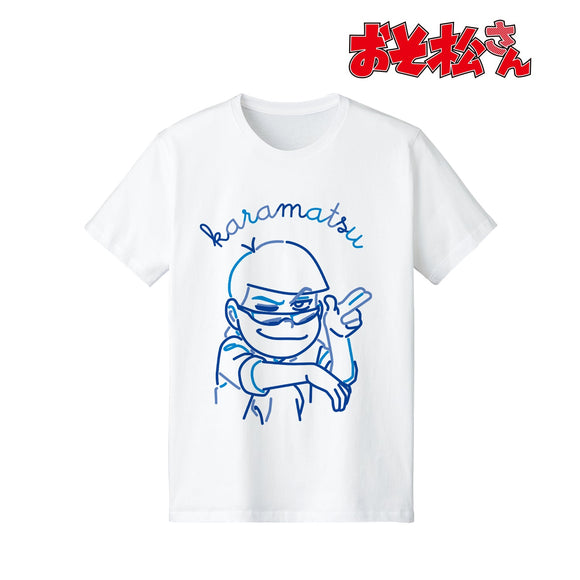 『おそ松さん』カラ松 ラインアート Tシャツ (メンズ/レディース)【202405再販】