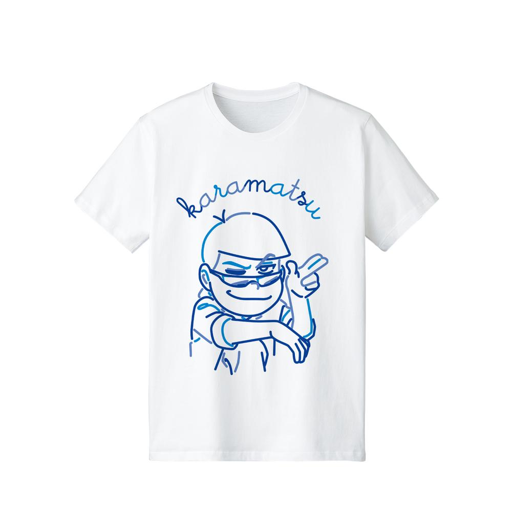『おそ松さん』カラ松 ラインアート Tシャツレディース【202503再販】