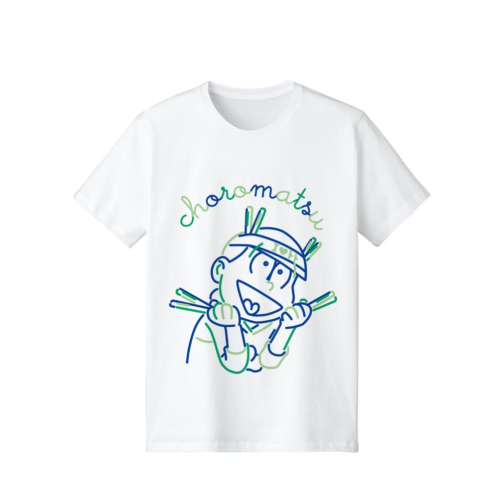 『おそ松さん』チョロ松 ラインアート Tシャツレディース【202503再販】