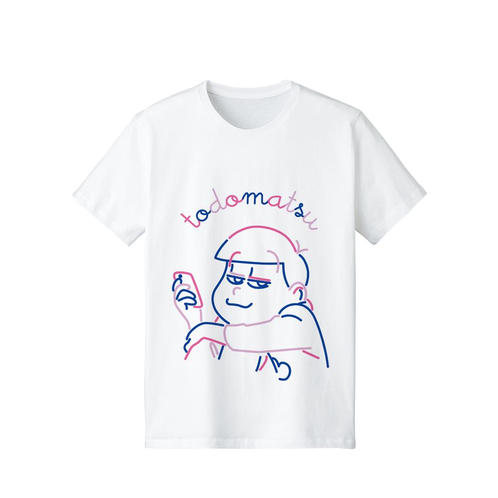 『おそ松さん』トド松 ラインアート Tシャツレディース【202509再販】
