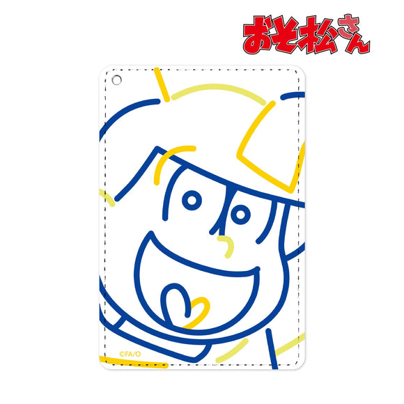 『おそ松さん』十四松 ラインアート 1ポケットパスケース【202405再販】