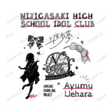 『ラブライブ!虹ヶ咲学園スクールアイドル同好会』上原歩夢 Ani-Sketch Tシャツメンズ【202406再販】