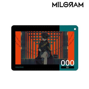 『MILGRAM -ミルグラム-』MV 1ポケットパスケース 『アンダーカバー』 エスver.【202406再販】