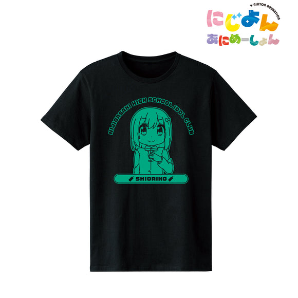 『ラブライブ！虹ヶ咲学園スクールアイドル同好会』にじよん あにめーしょん 三船 栞⼦ カレッジTシャツ(メンズ/レディース)