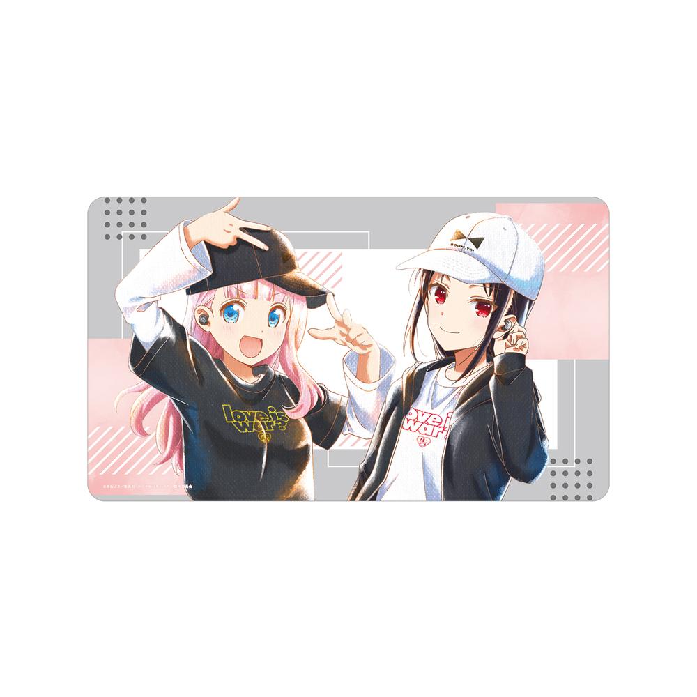 『かぐや様は告らせたい-ファーストキッスは終わらない-』描き下ろしイラスト ストリートファッションver. Ani-Art aqua label プレイマット【202510再販】