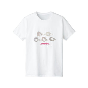 『BanG Dream! ガールズバンドパーティ!』Poppin'Party ちびころ Tシャツメンズ【202407再販】