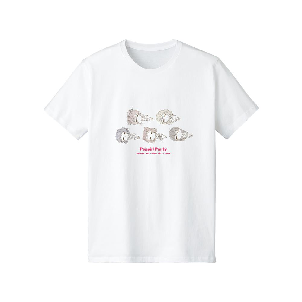 『BanG Dream! ガールズバンドパーティ!』Poppin'Party ちびころ Tシャツメンズ【202502再販】