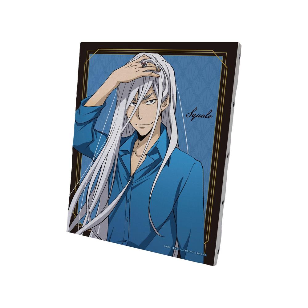 『家庭教師ヒットマンREBORN!』描き下ろしイラスト スペルビ・スクアーロ(10年後) カラーシャツver. キャンバスボード【202603再販】