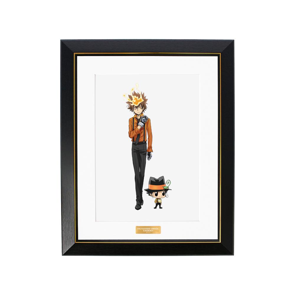 『家庭教師ヒットマンREBORN!』描き下ろしイラスト 沢田 綱吉&リボーン カラーシャツver. キャラファイングラフ【202509再販】