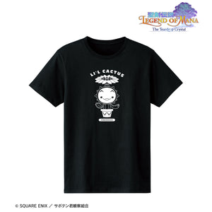 『聖剣伝説 Legend of Mana -The Teardrop Crystal-』サボテン君 カレッジTシャツ(メンズ/レディース)