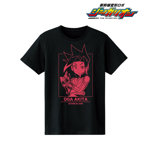 『新幹線変形ロボ シンカリオン』男⿅アキタ Tシャツ(メンズ/レディース)