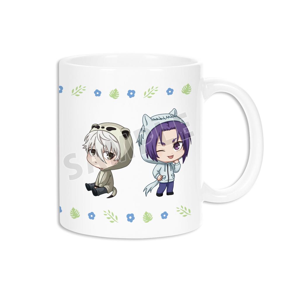 『ブルーロック』東武動物公園コラボ 凪 誠士郎&御影 玲王 ちびキャラ マグカップ【202512再販】