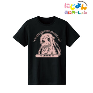 『ラブライブ！虹ヶ咲学園スクールアイドル同好会』にじよん あにめーしょん 鐘 嵐珠 カレッジTシャツ(メンズ/レディース)