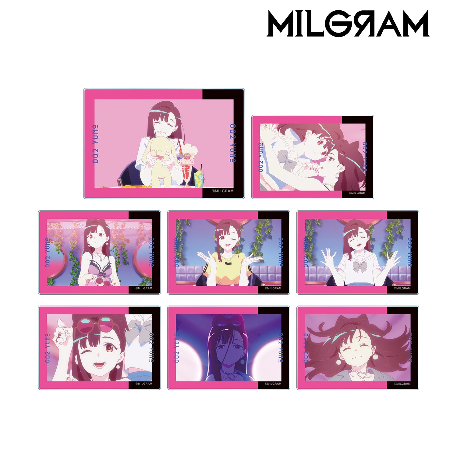 MILGRAM -ミルグラム-』トレーディング MV アクリルカード ユノ『Tear 