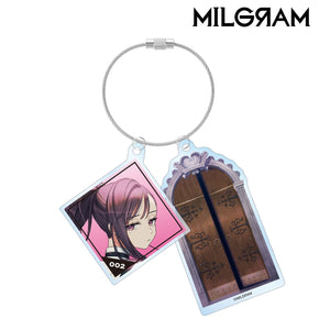 『MILGRAM -ミルグラム-』ユノ『Tear Drop』 ジャケットイラストver. 2連ワイヤーBIGアクリルキーホルダー【202406再販】