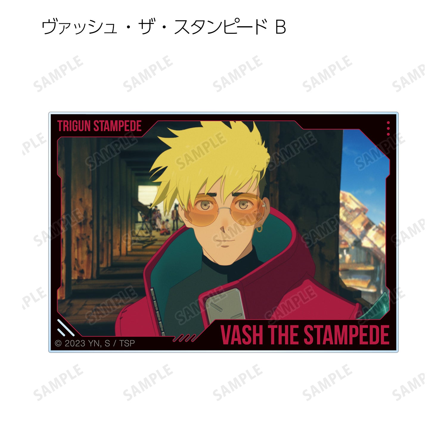 当店の記念日 【Blu-ray】TRIGUN STAMPEDE 布ポスター キーホルダー