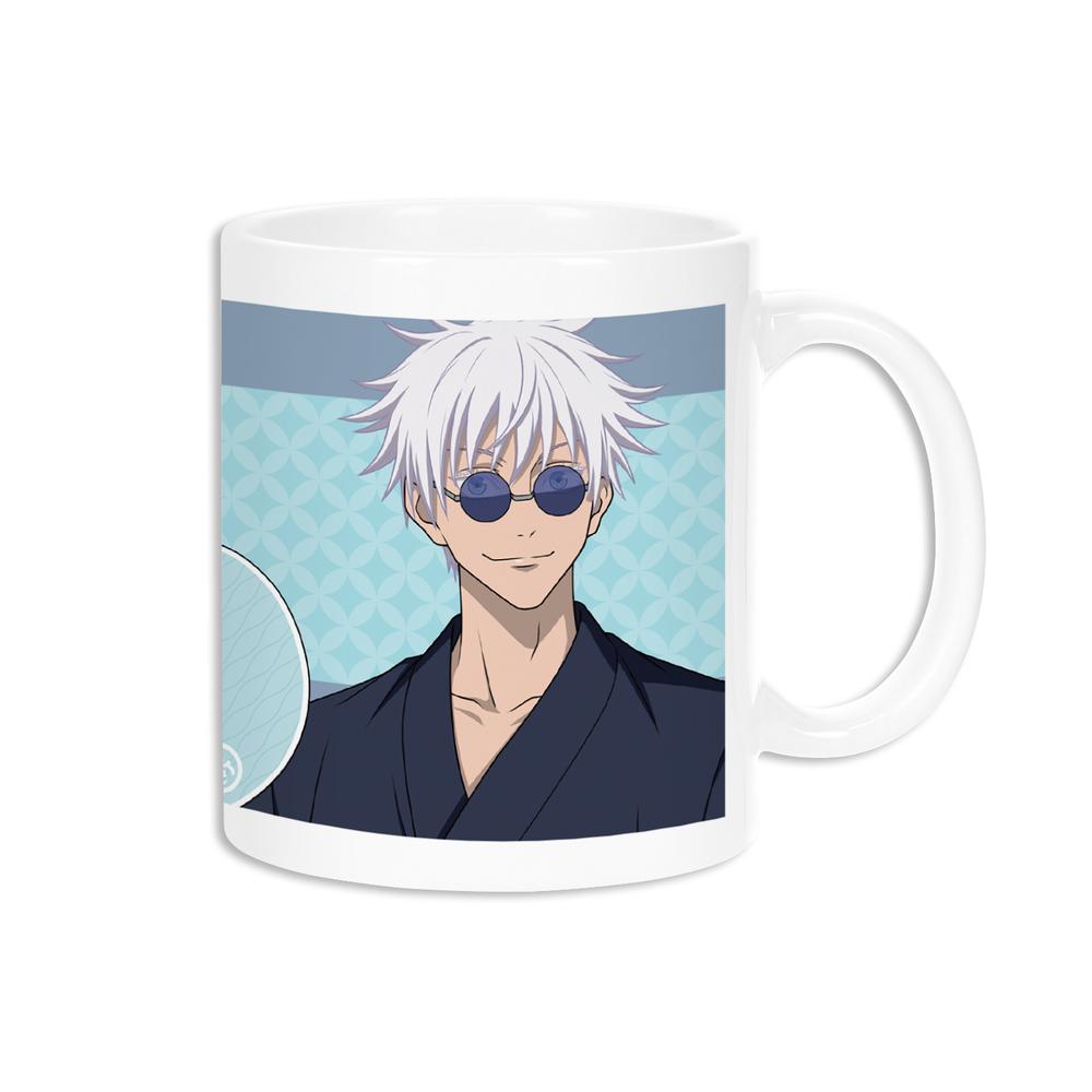 『呪術廻戦』描き下ろしイラスト 懐玉・玉折 五条 悟 浴衣ver. マグカップ【202510再販】