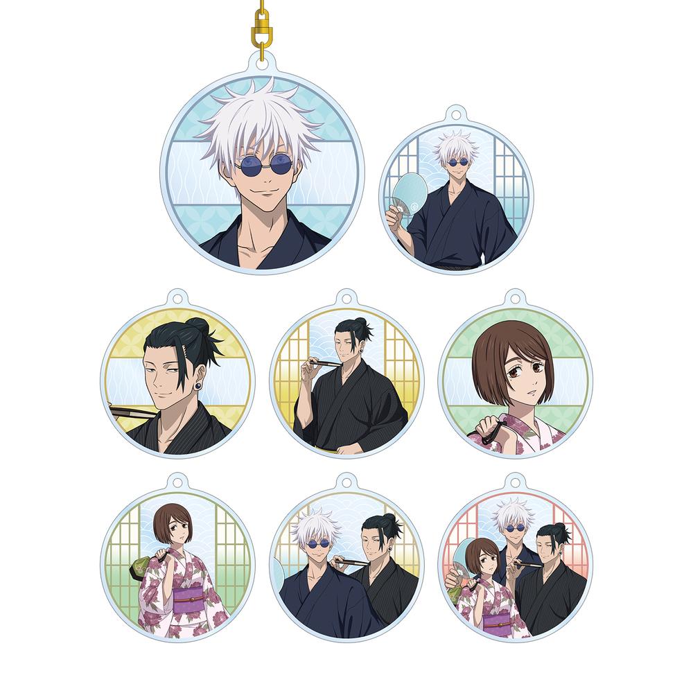 『呪術廻戦』描き下ろしイラスト 懐玉・玉折 浴衣ver. トレーディングアクリルキーホルダー(単位/BOX)【202510再販】