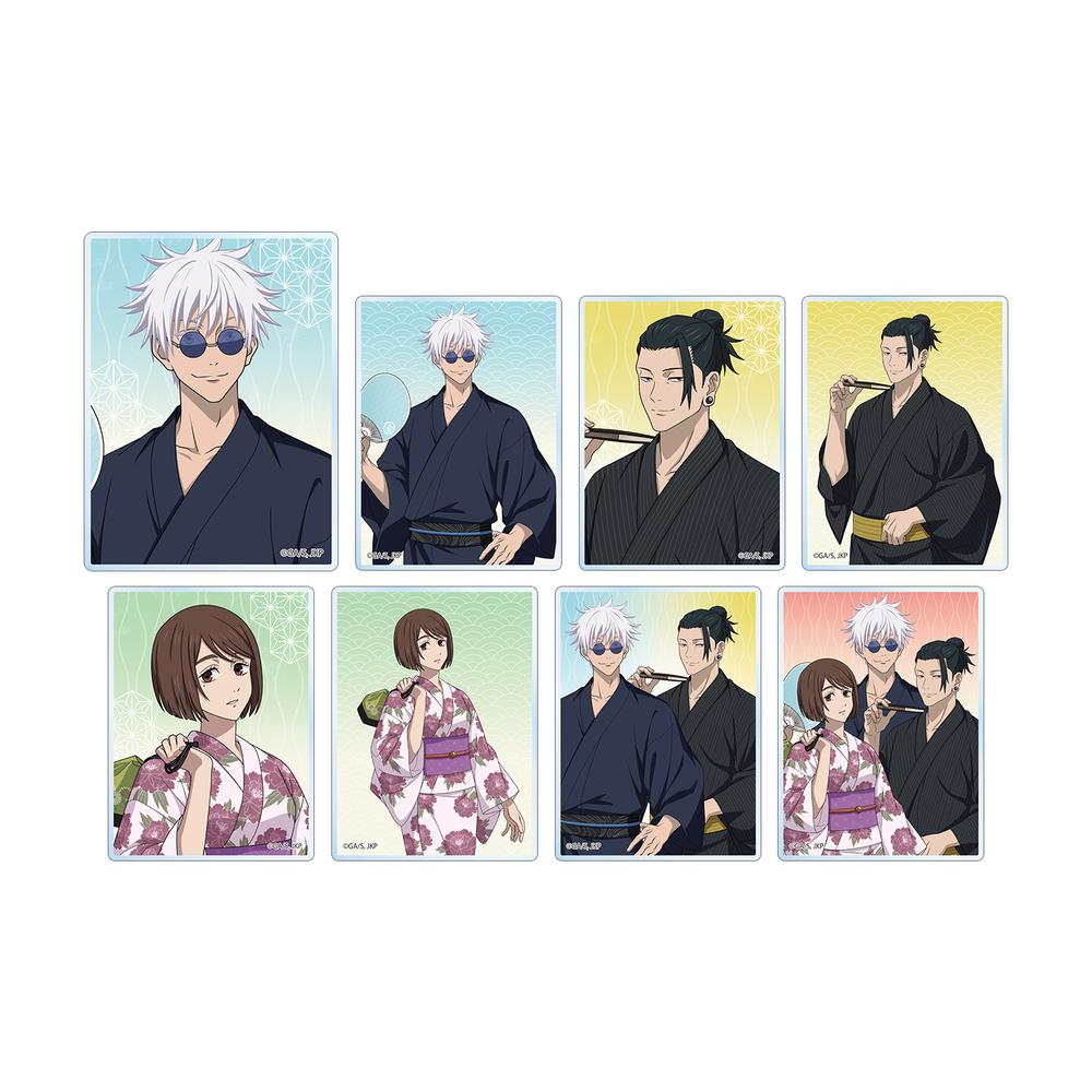 『呪術廻戦』描き下ろしイラスト 懐玉・玉折 浴衣ver. トレーディングアクリルカード(単位/BOX)【202510再販】