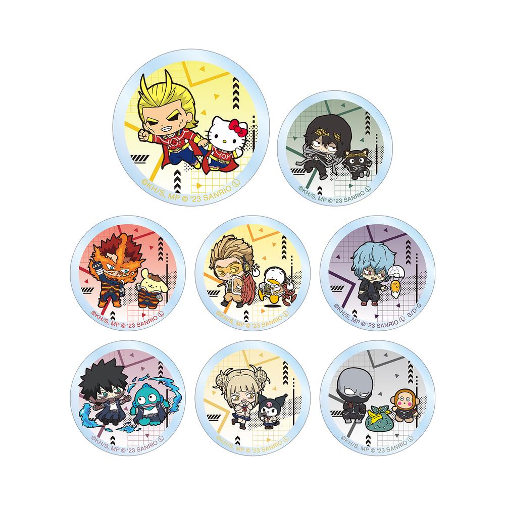 銀魂　サンリオ　缶バッジ　2点セット　サンリオキャラクターズ　コラボ 銀魂×Sanrio characters トレーディング缶バッジ第二弾 | 銀魂