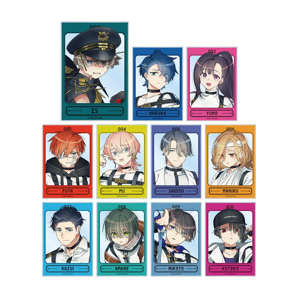 『MILGRAM -ミルグラム-』トレーディングアクリルカード vol.2(単位/BOX)【202601再販】