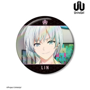 『UniteUp!』⼤⽉凛 場⾯写オーロラ⽸バッジ