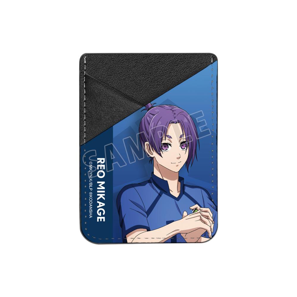 『ブルーロック』描き下ろしイラスト 御影 玲王 試合前の準備中ver. スマホカードポケット【202507再販】