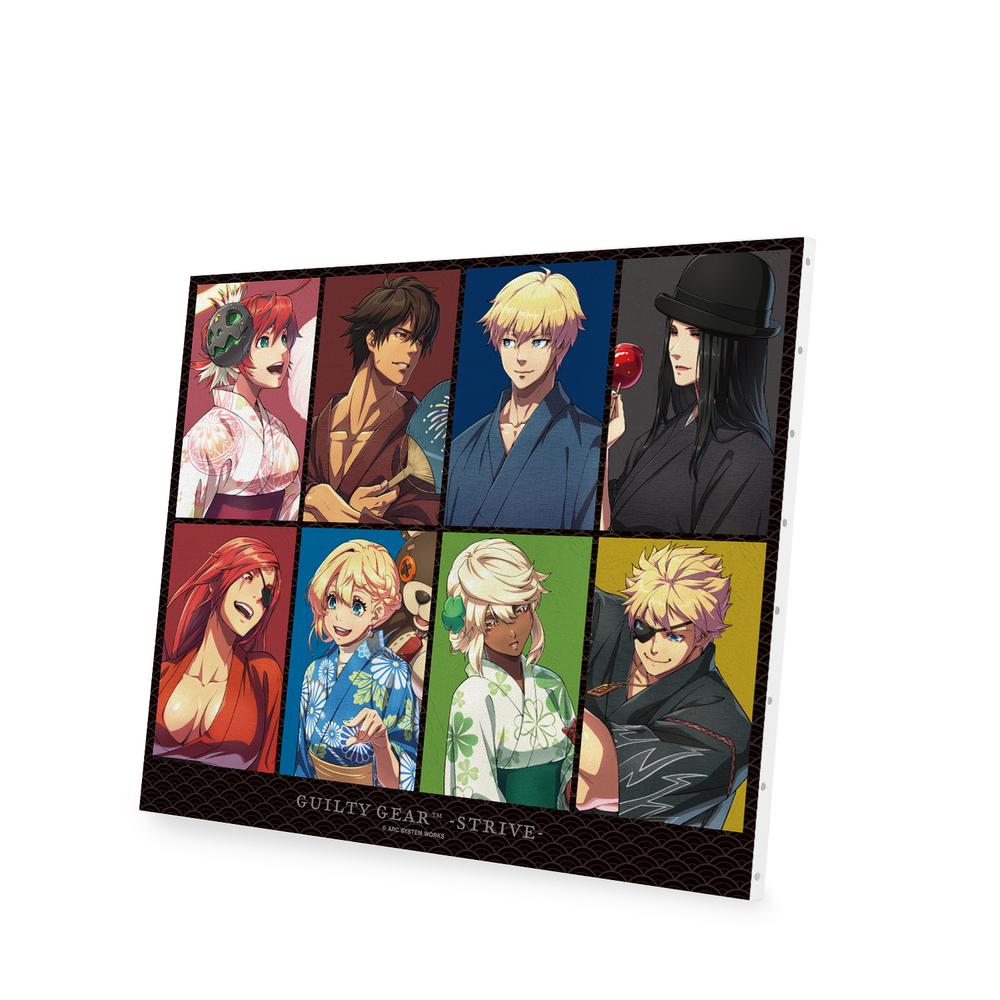 『GUILTY GEARTM -STRIVE-』描き下ろしイラスト 集合 お祭りver. BIGキャンバスボード【202508再販】
