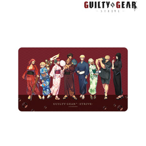 『GUILTY GEAR™ -STRIVE-』描き下ろしイラスト 集合 お祭りver. マルチデスクマット