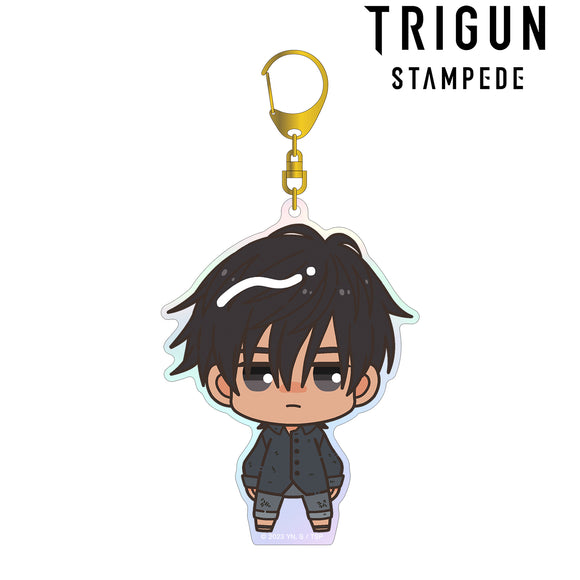 『TRIGUN STAMPEDE』ニコラス‧D‧ウルフウッド（幼少期） ちょこんと！ オーロラBIGアクリルキーホルダー