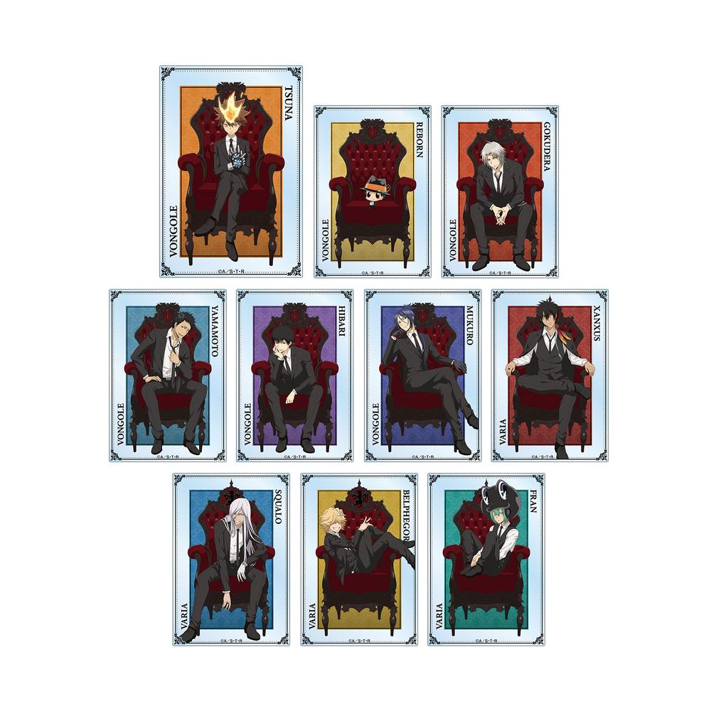 『家庭教師ヒットマンREBORN!』描き下ろしイラスト 玉座ver. トレーディングアクリルカード(単位/BOX)【202512再販】