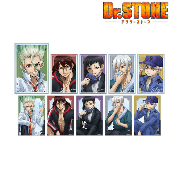 『Dr.STONE』描き下ろしイラスト 石化前ver. トレーディングアクリルカード BOX