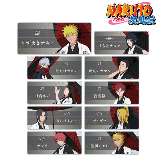 『NARUTO-ナルト- 疾風伝』描き下ろしイラスト 番傘和装ver. トレーディングアクリルネームプレート BOX