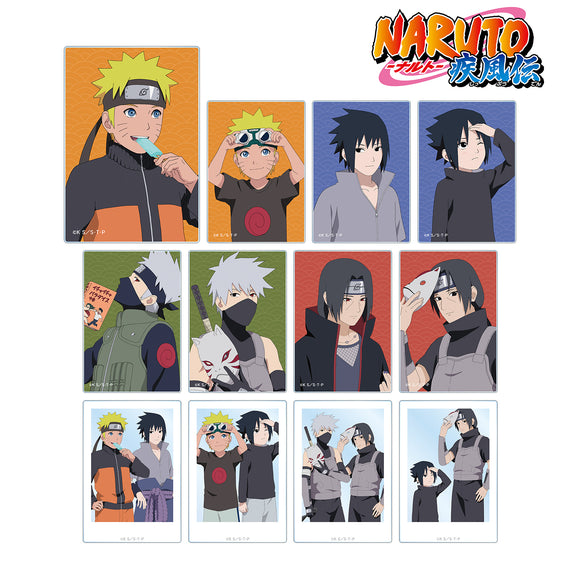 『NARUTO-ナルト- 疾風伝』描き下ろしイラスト 過去と現在ver. トレーディングアクリルカード BOX