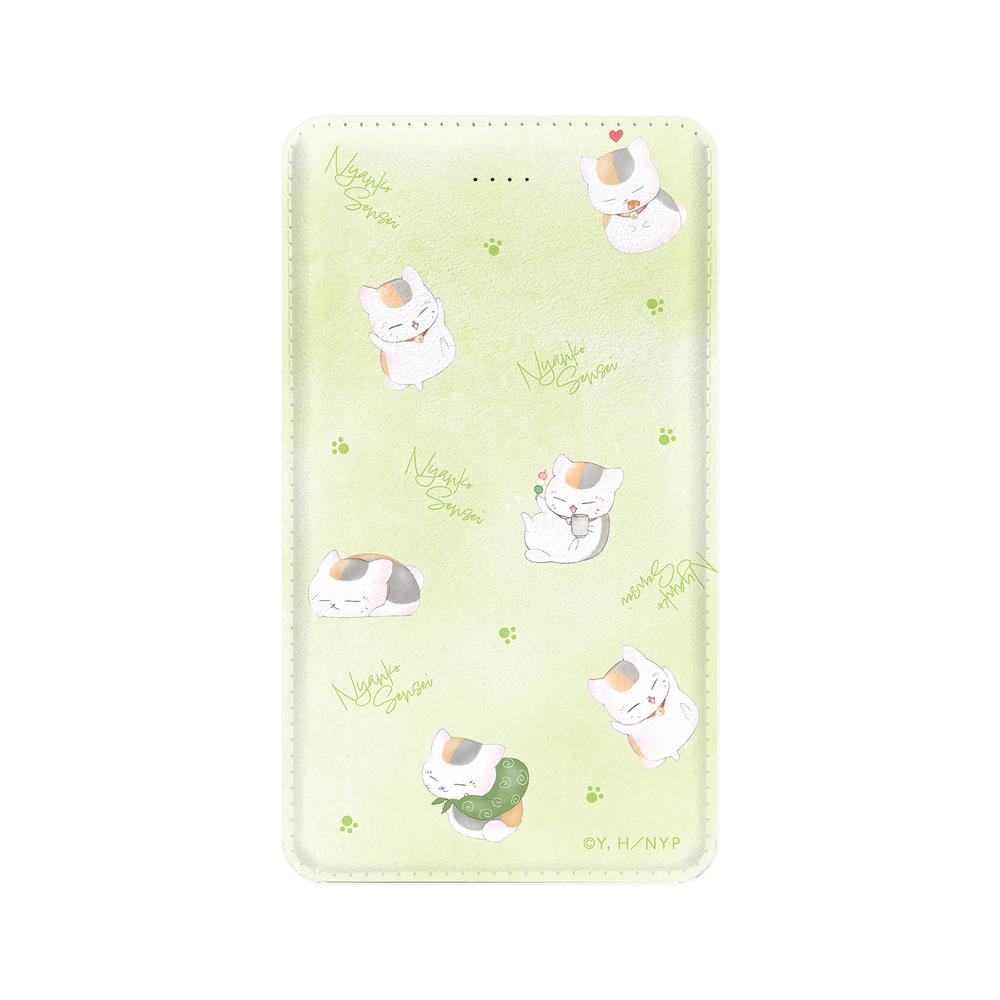 『夏目友人帳』ニャンコ先生 デフォルメAni-Art モバイルバッテリー キミドリ【202503再販】