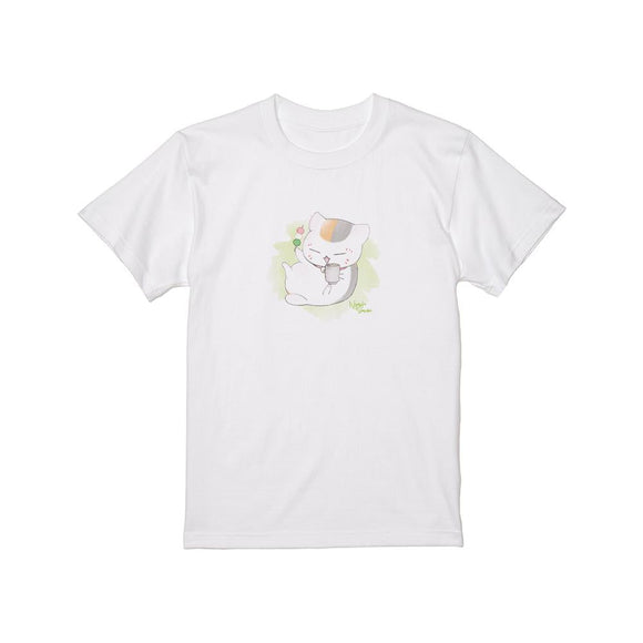 『夏目友人帳』ニャンコ先生 デフォルメAni-Art Tシャツ キミドリレディース
