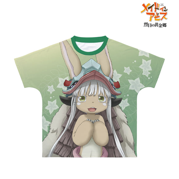 『メイドインアビス 烈⽇の⻩⾦郷』ナナチ フルグラフィックTシャツ