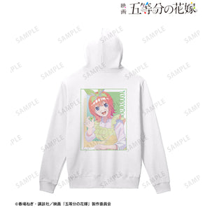 『映画 五等分の花嫁』描き下ろしイラスト 中野四葉 制服エプロンver. Ani-Art clear label バックプリントジップパーカー