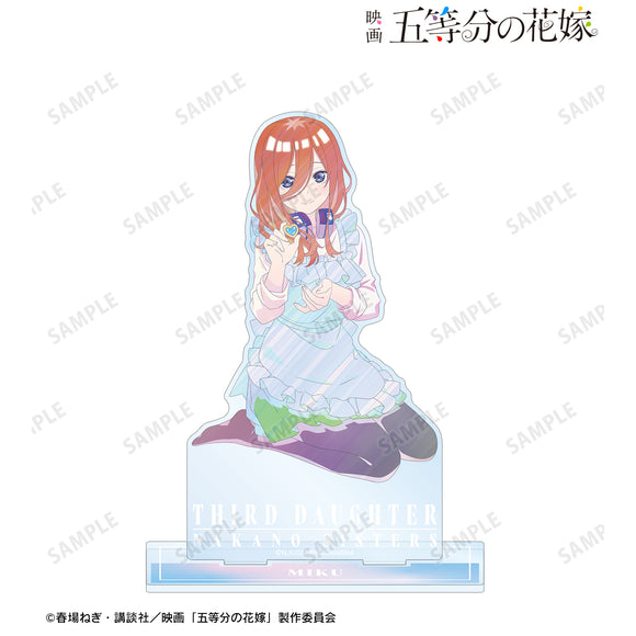 『映画 五等分の花嫁』描き下ろしイラスト 中野三玖 制服エプロンver. Ani-Art clear label BIGアクリルスタンド