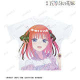 『映画 五等分の花嫁』描き下ろしイラスト 中野二乃 制服エプロンver. Ani-Art clear label フルグラフィックTシャツ