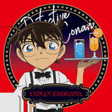 『名探偵コナン』ちょいデカグリッター缶バッジ バーテンダー (江戸川コナン)【202409再販】