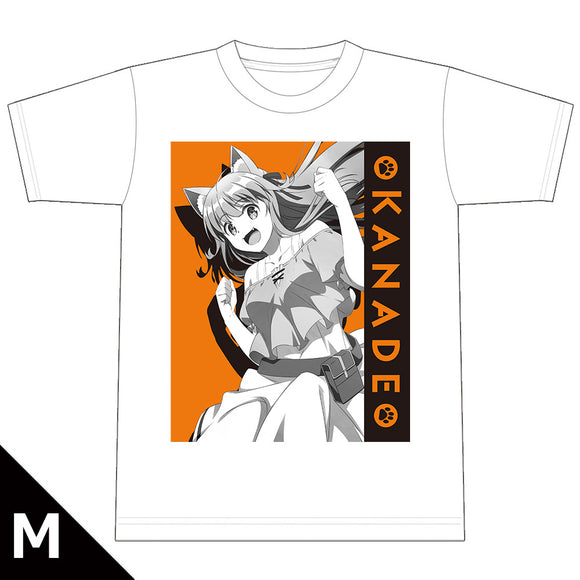 『勇者パーティを追放されたビーストテイマー、最強種の猫耳少女と出会う』Tシャツ［カナデ］ Mサイズ